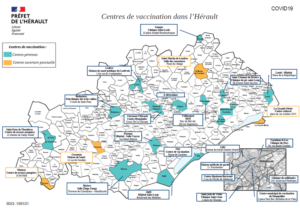 Lire la suite à propos de l’article COVID : 24 centres de vaccinations dans l’Hérault