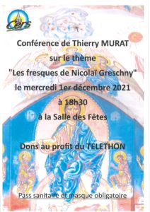 Lire la suite à propos de l’article Conférence Thierry Murat : 1er décembre à 18h30