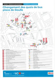 Lire la suite à propos de l’article beeMob : changement des quais de bus place de Gaulle