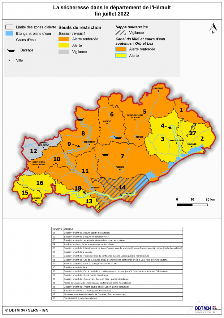 You are currently viewing Alerte renforcée sur les ressources en eaux