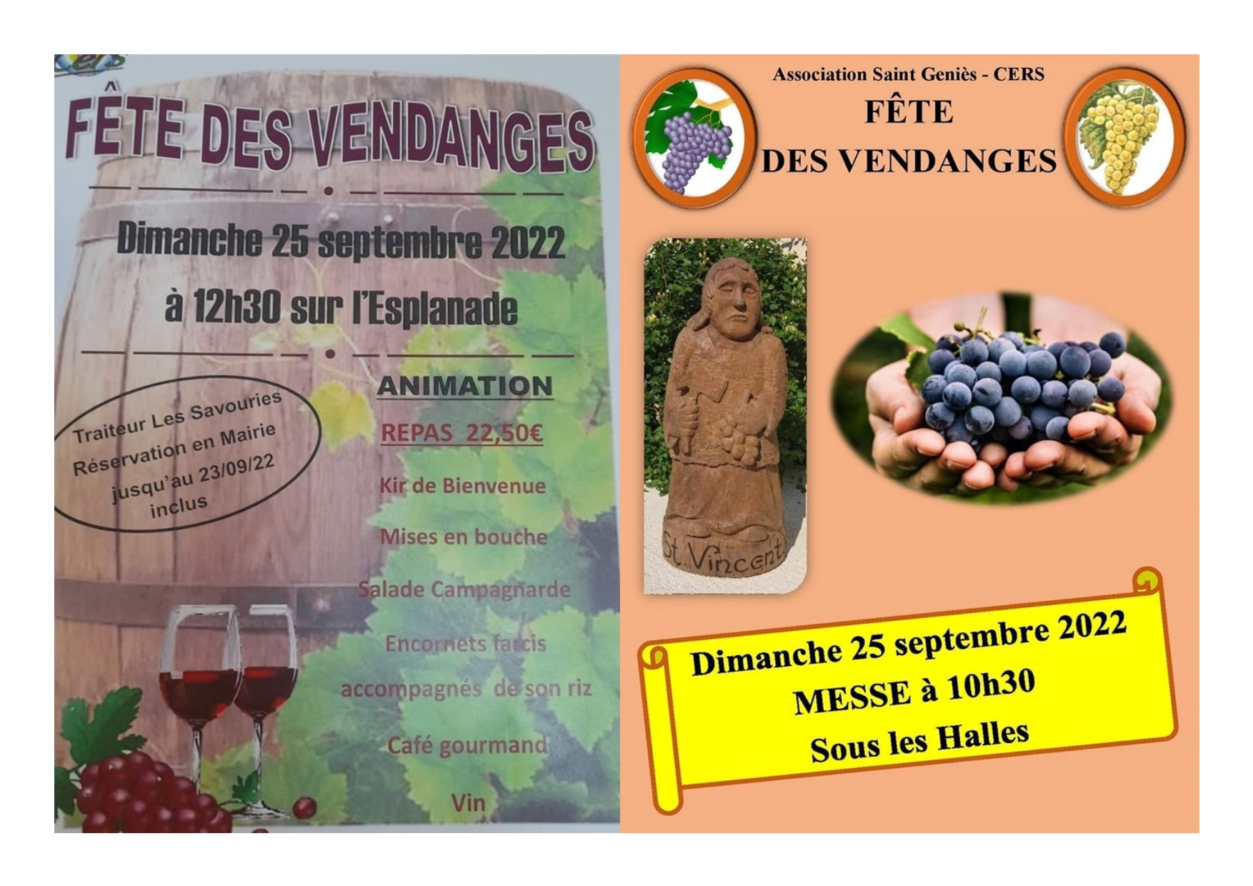 You are currently viewing Fête des vendanges : 25 septembre sur l’Esplanade