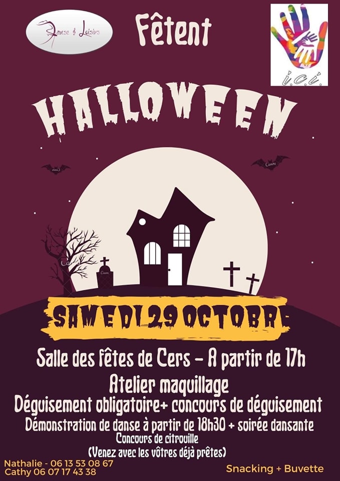 You are currently viewing Danse et Loisirs et ICI vous attendent pour Halloween le 29 octobre