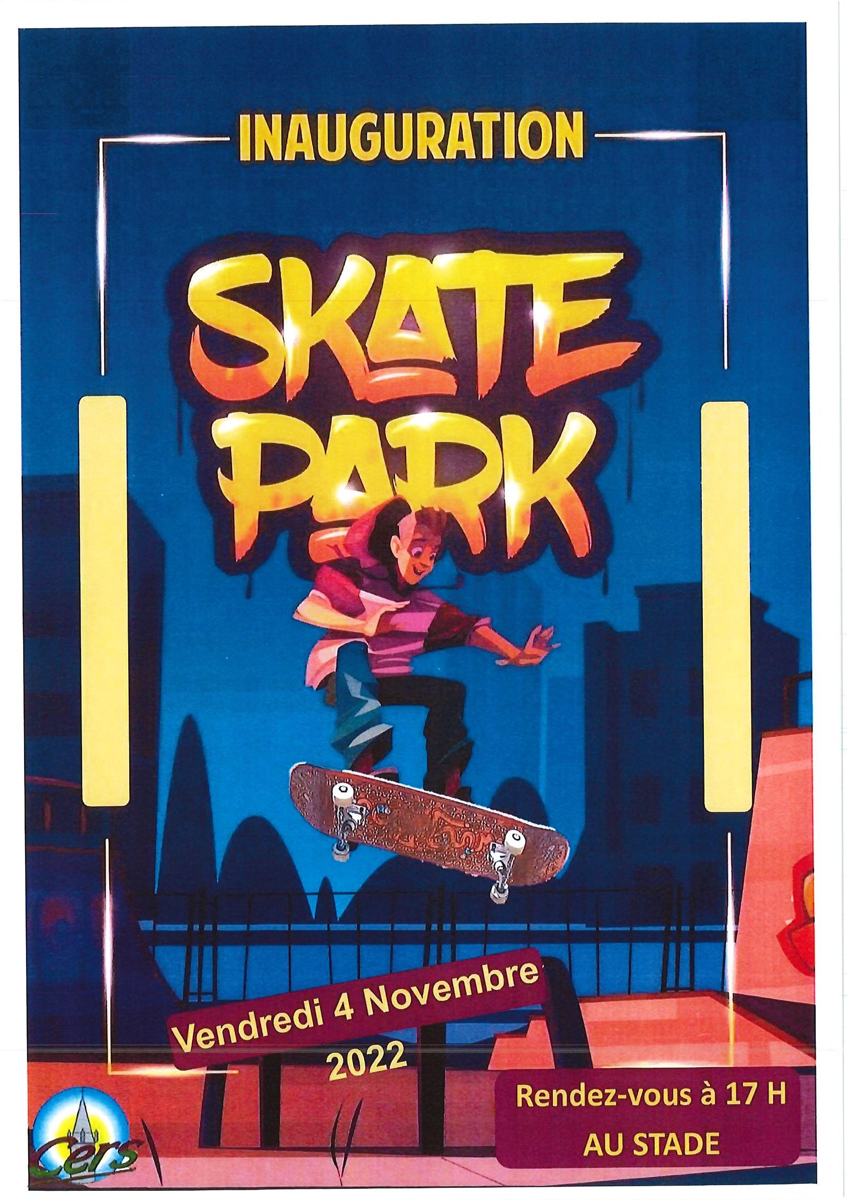 You are currently viewing Inauguration du Skate Park au stade