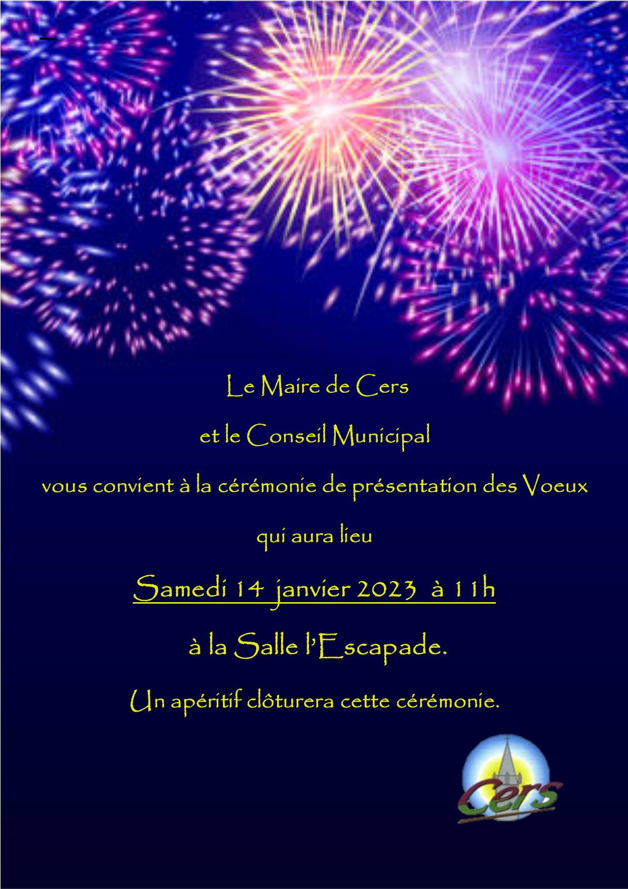You are currently viewing Voeux de la municipalité le 14 janvier