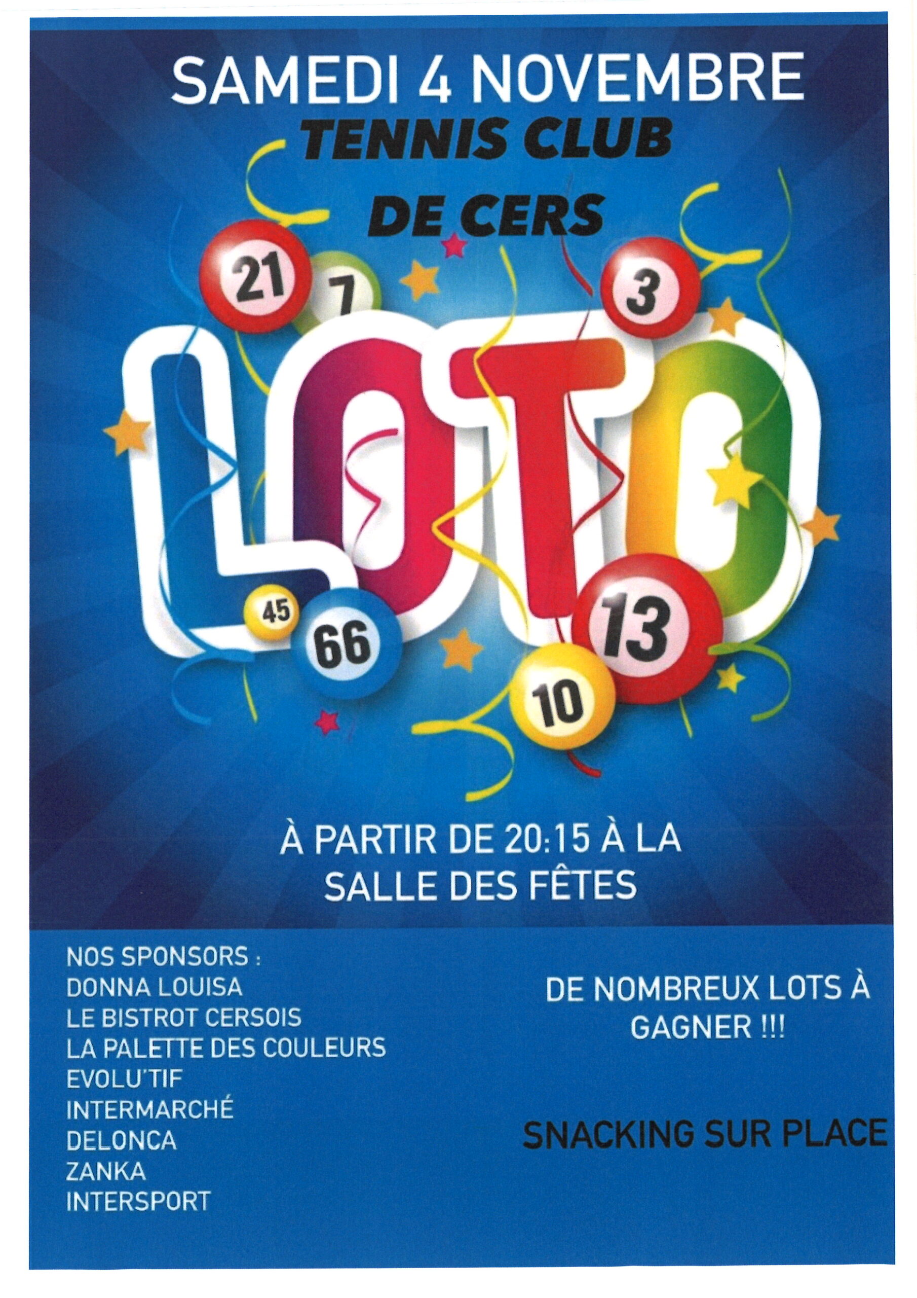 You are currently viewing Loto du tennis le 4 novembre 2023