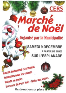 Lire la suite à propos de l’article Marché de Noël le 9 décembre 2023