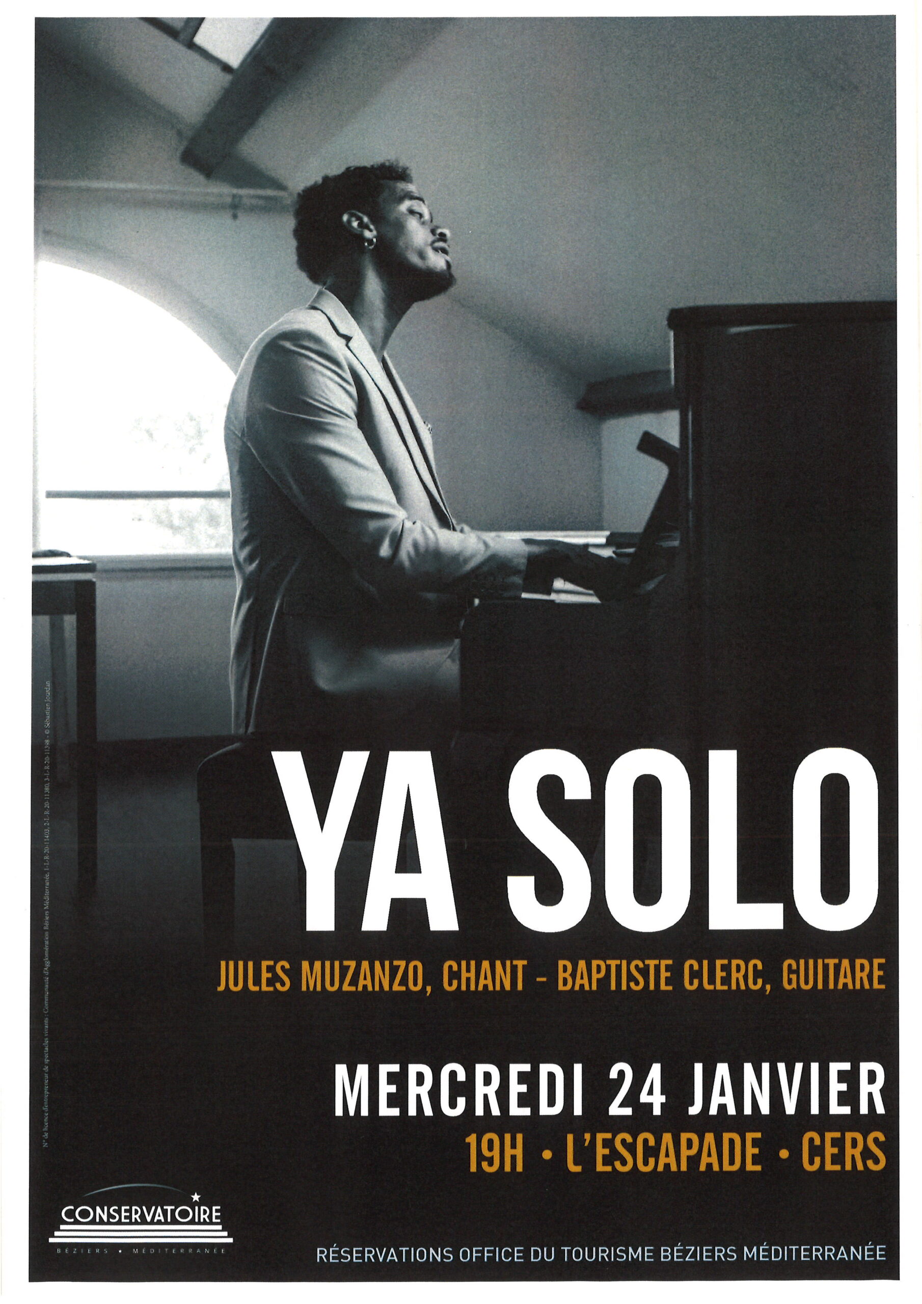 You are currently viewing Concert YA SOLO – 24 Janvier 2024 – à l’Escapade