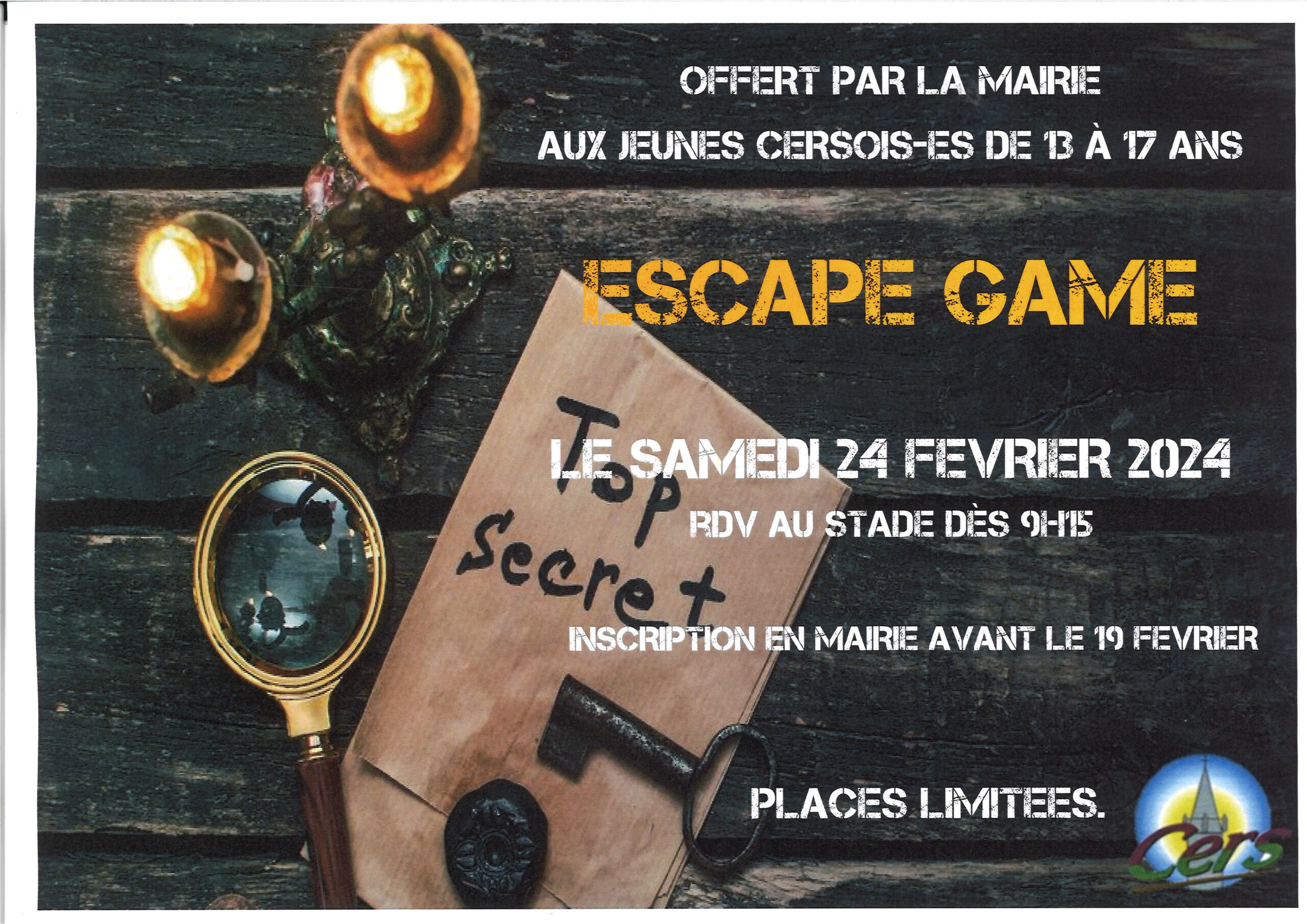 Lire la suite à propos de l’article ESCAPE GAME