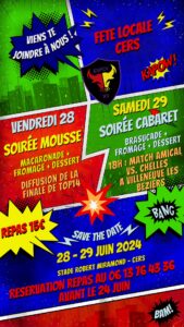 Lire la suite à propos de l’article Fête locale les 28 et 29 juin, organisée par le club de rugby ESPCV XV