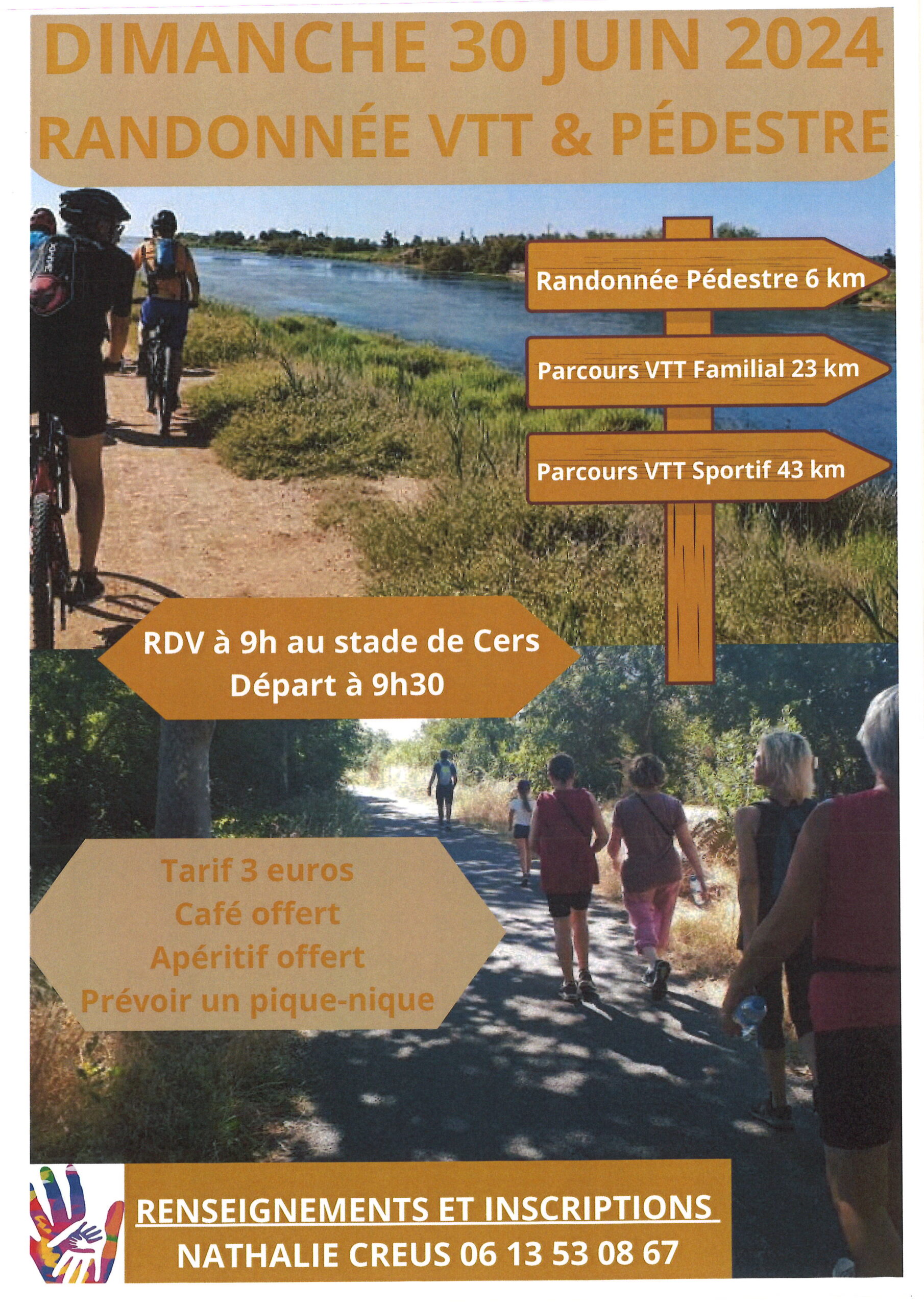 Lire la suite à propos de l’article Randonnée VTT du 30 juin par l’association ICI