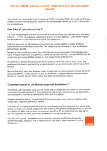 Lire la suite à propos de l’article Attention démarchages abusifs !
