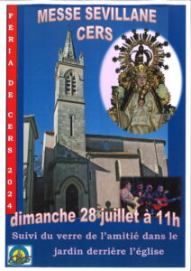 Lire la suite à propos de l’article Saint Geniès : messe Sévillane dimanche 28 juillet à 11h