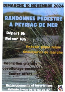 Lire la suite à propos de l’article Randonnée pédestre organisée par ICI