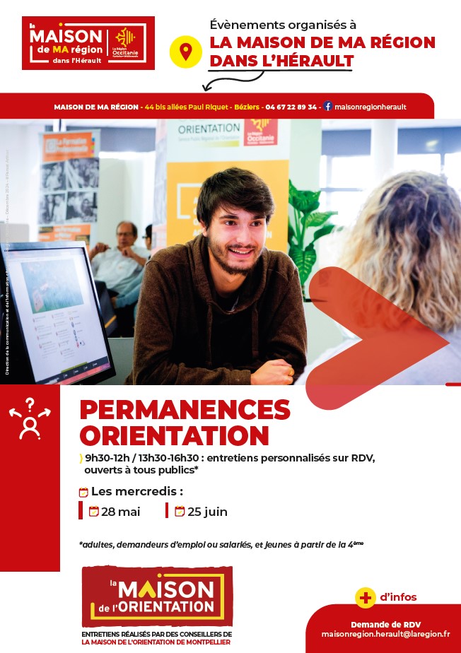 You are currently viewing Permanences orientation à Béziers