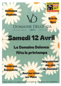 Lire la suite à propos de l’article Domaine Delonca : Fête du Printemps 12 avril 25