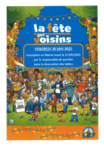 Fête des voisins : 30 mai 2025