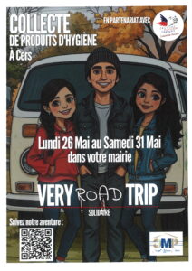 Lire la suite à propos de l’article VERY ROAD TRIP SOLIDAIRE