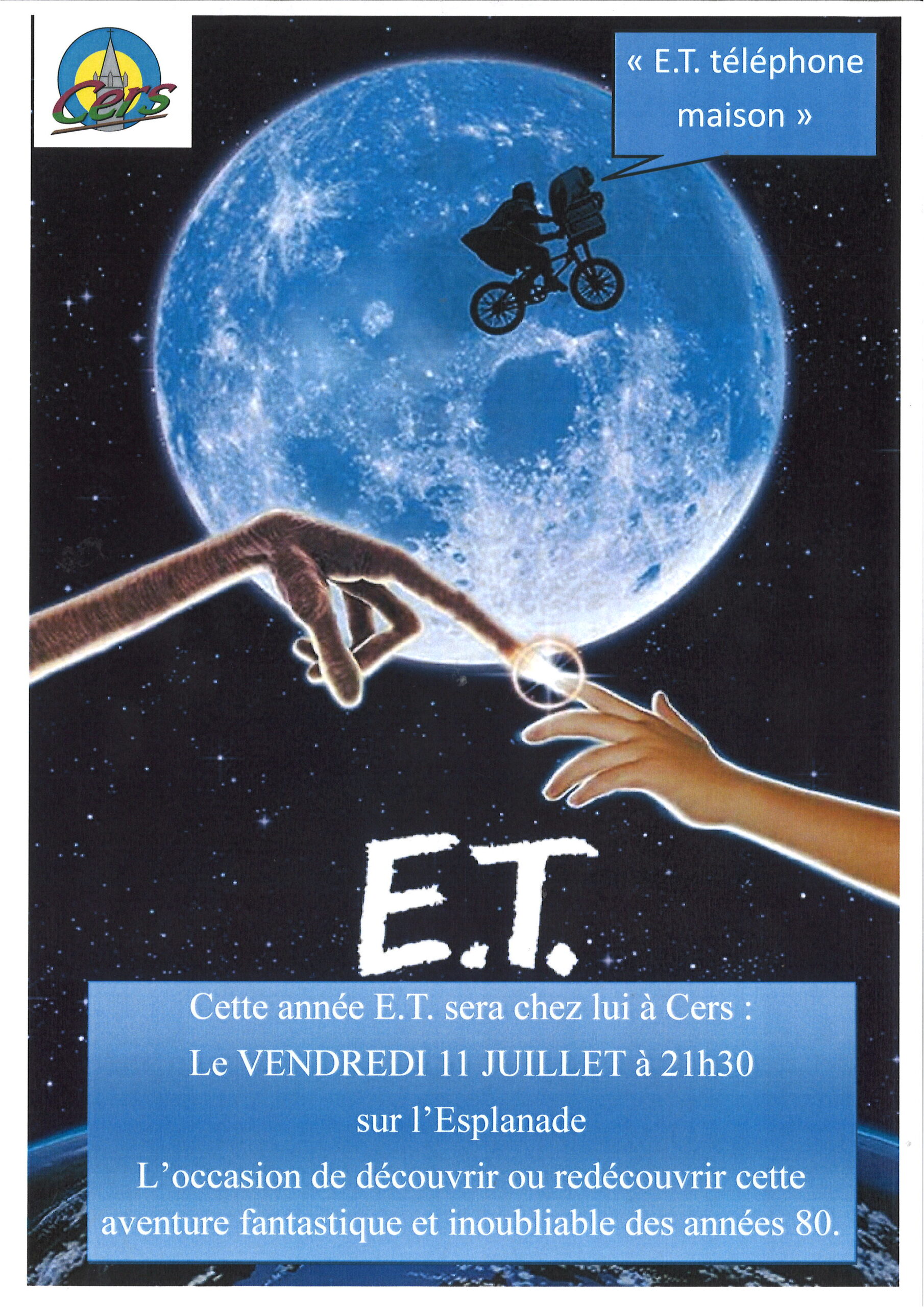 Lire la suite à propos de l’article Cinéma de plein air sur l’Esplanade le 11 juillet