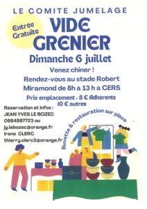 Lire la suite à propos de l’article Vide grenier organisé par le comité de Jumelage