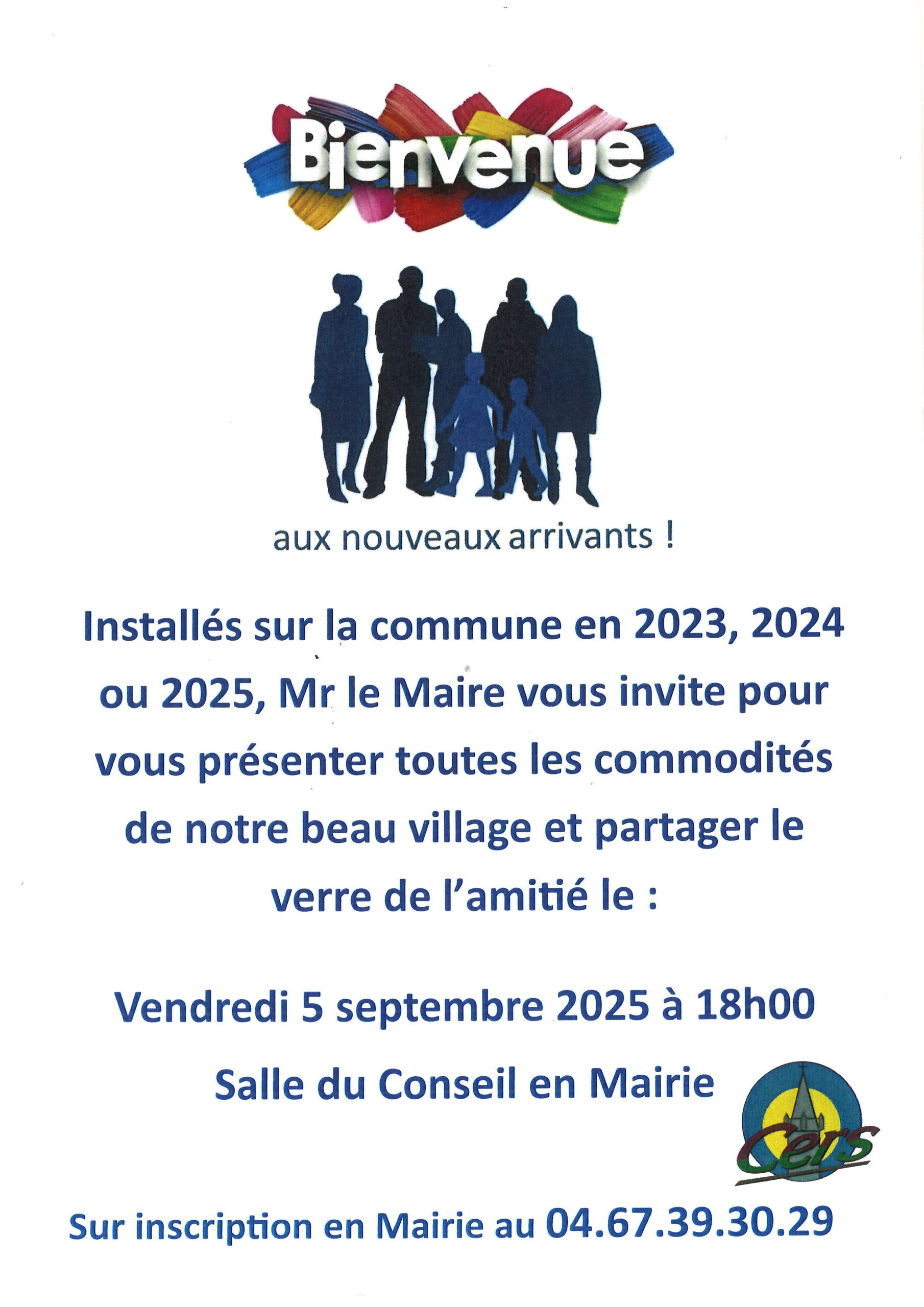 You are currently viewing Réception des nouveaux arrivants 5 septembre 2025
