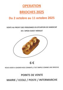Opération brioches 2025