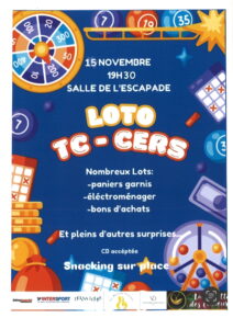 Loto du tennis le 15 novembre 2025